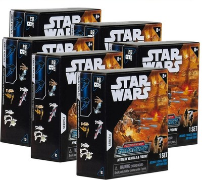 Star Wars Micro Galaxy Squadron Serie 6 Mystery Fahrzeug & Figur (Blindbox)