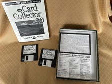The Card Collector 3.0 PC Game 3.5" Disks 1994 Windows DOS Able Soft