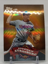 2010 Topps Chrome Target Refractors #BC-1 Stephen Strasburg Washington Nationals