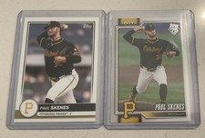 2 - 2026 TOPPS SERIES 1 PIRATES PAUL SKENES FLAGSHIP # 62, # 100