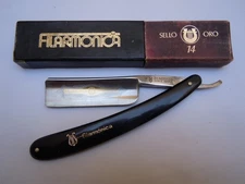 Vintage Filarmonica 14 Doble Temple straight razor  shave ready