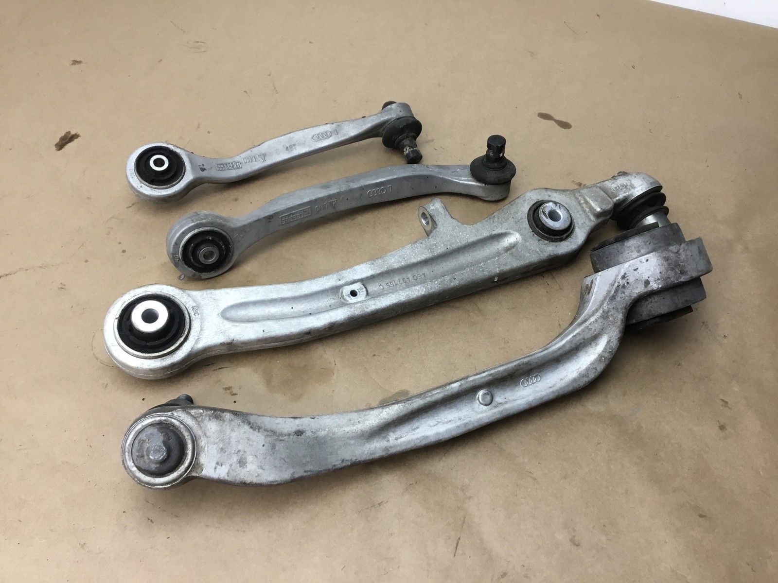 Bentley Continental GT 2013 Front Left Driver Control Arm Set 4 PCS 11-18 ;:O