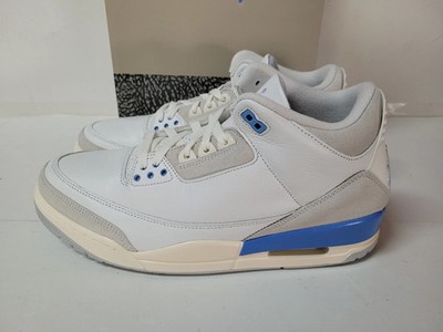 Nike Air Jordan 3 Retro Lucky Shorts University Blue CT8532-101 Mens Shoes Sz 12