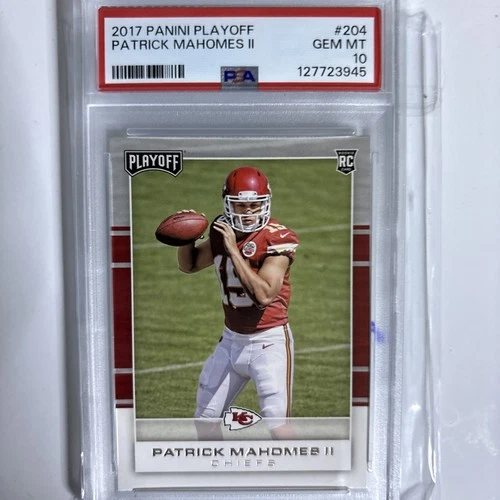 2017 Panini Playoff - Rookies Patrick Mahomes II #204 (RC)