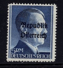 Austria 1945 Mondsee local overprint on Germany listed in Michel cat MNH seldom