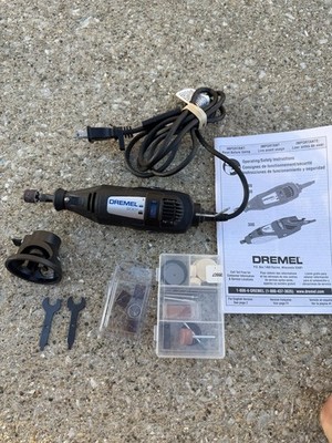 Dremel 200 Series Two-Speed Rotary Tool w Accessories, Tested Working