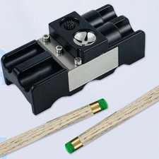 9 in 1 Pool Cue Tips Repair Tool Billiard Cue Tip Grinder Aerator Replacement