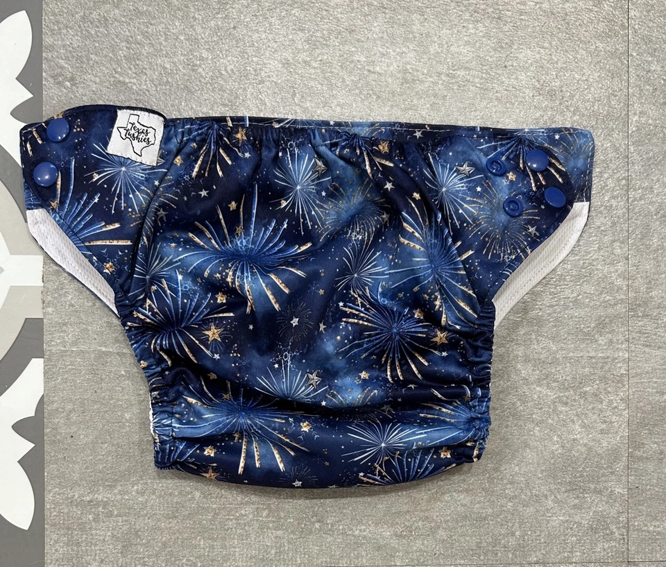 Lote de pañales de tela estilo bolsillo - Pañales de tela Bumgenius Texas Tushies Country Foto 4 de 4