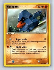 NOSEPASS 25/110 R HOLON PHANTOMS POKEMON LP on eBay