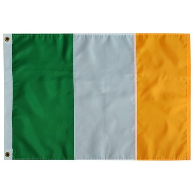 Ireland Flag 2x3Ft- Irish Sewn Stripes Premium Flags green white 
