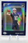 2024 Donruss Optic Drake Maye Rated Rookie Blue Hyper Prizm