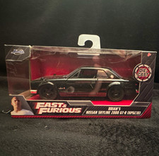 Jada Toys Fast  Furious 1:32 Brian's 1970 Nissan Skyline 2000 GT-R Black