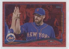 2014 Topps Red Hot Foil Bobby Parnell #174 3a3