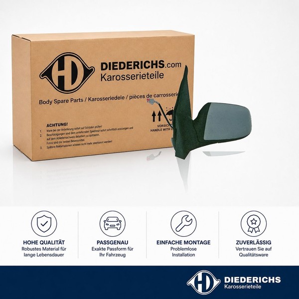 Aussenspiegel Rechts Diederichs 1475324 FÜR Ford RÜCkspiegel Aussen-image