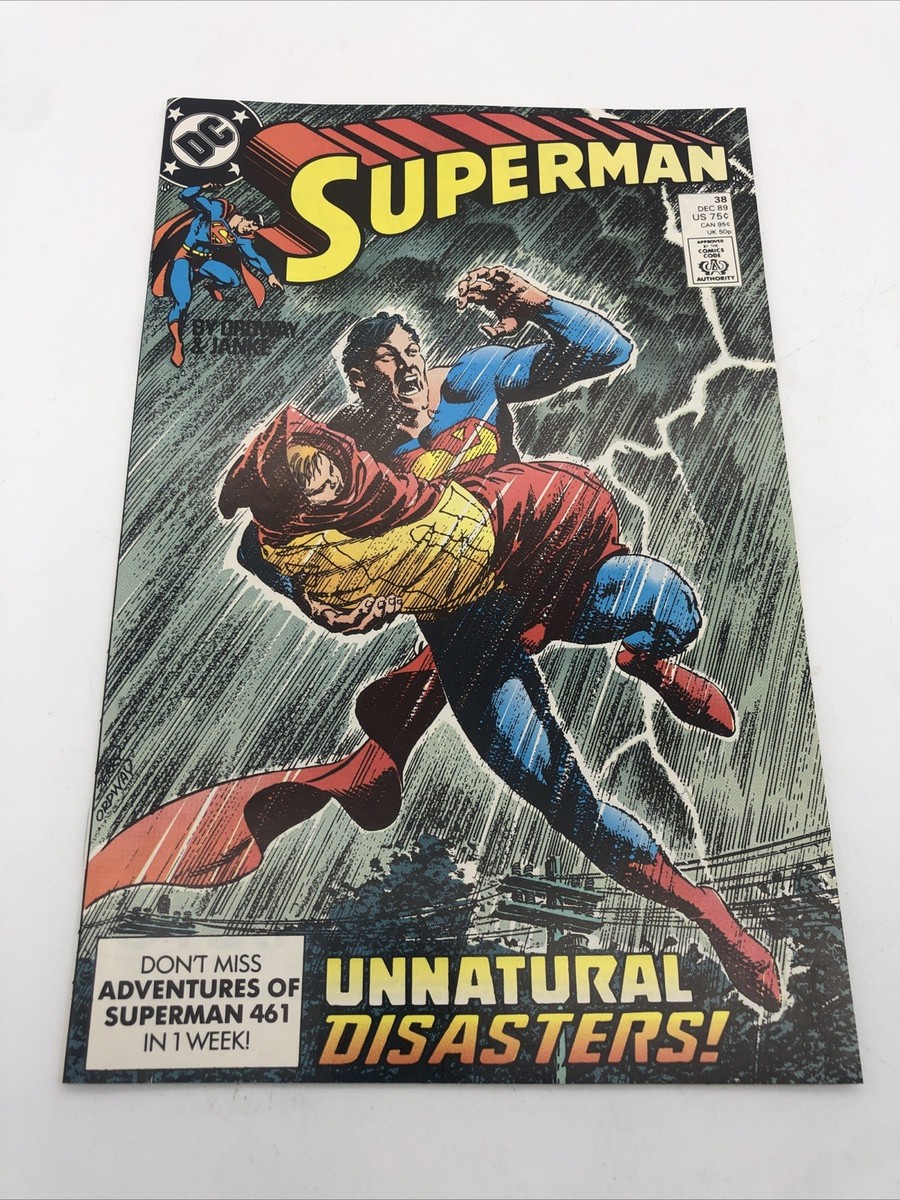 Superman #38 1989 DC Comic Book | eBay