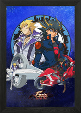 Yusei & Jack Gerahmtes Wandbild Poster Leinwanddruck Bild