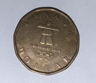 CANADA $1 Toonie-Coin Olympics Lucky Loonie--2010