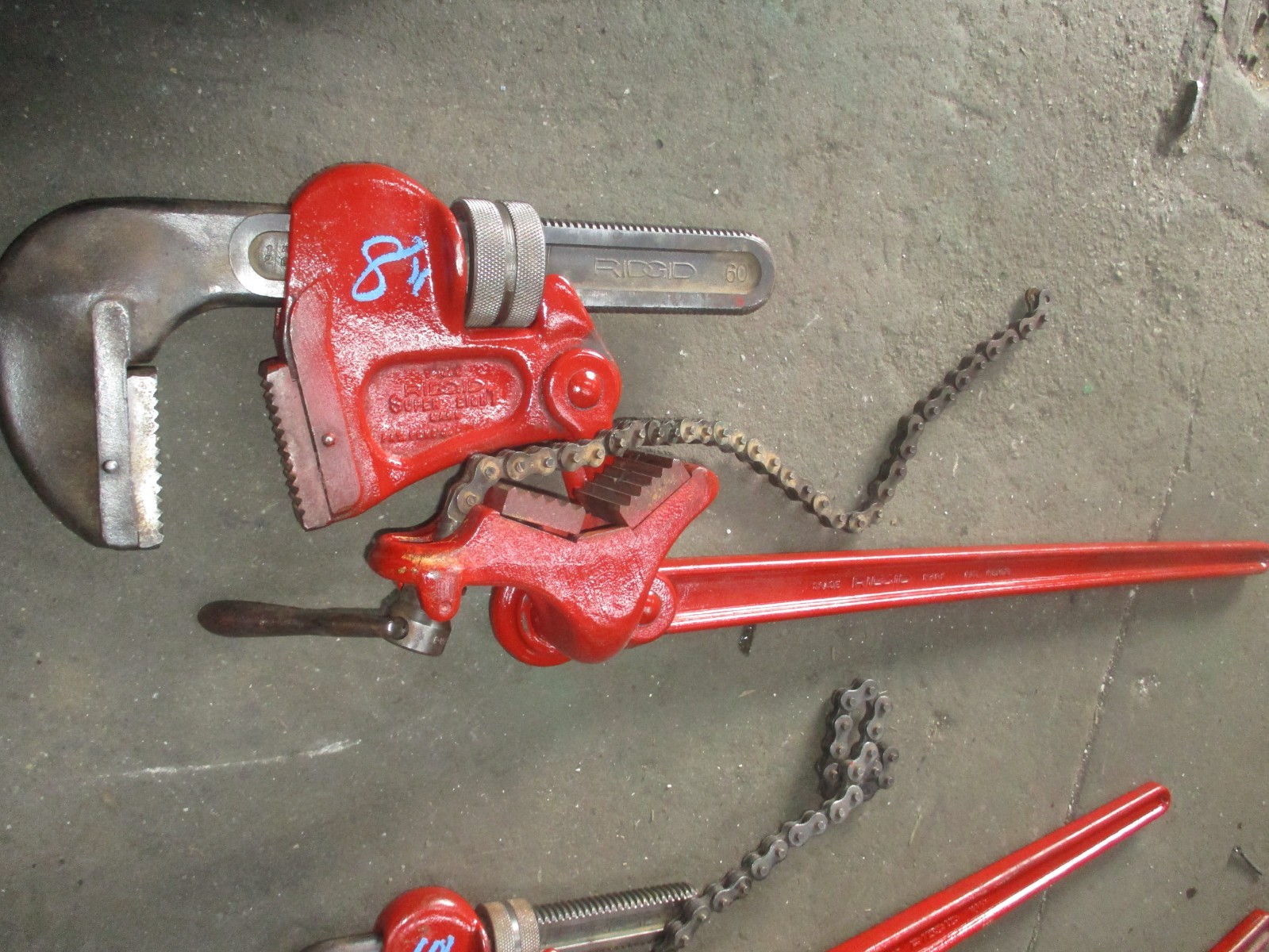RIDGID SUPER EIGHT S-8A COMPOUND LEAVER WRENCH