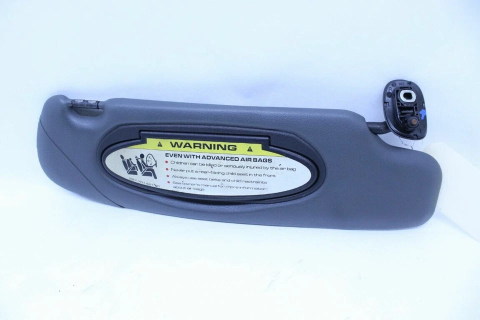 Viseira solar direita 2006-2012 Porsche Cayman 987 cinza pedra fabricante de equipamento original usada - Imagem 4 de 4