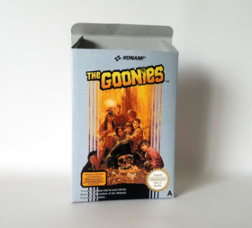 The Goonies UKV PAL Nintendo Entertainment System NES Empty  Box Only