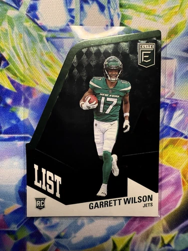 2022 Donruss Elite Garrett Wilson Rookie Rc A-List SSP Case Hit!! Rare #AL-27