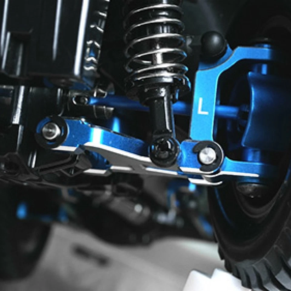 NEW Yeah Racing TACC-S01BU Aluminum Essential Conversion Kit for Tamiya CC-01 Bl - Image 4 of 4