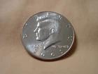 2001 D Kennedy Half Dollar From A BU Bank Rolls. Nice Coin!