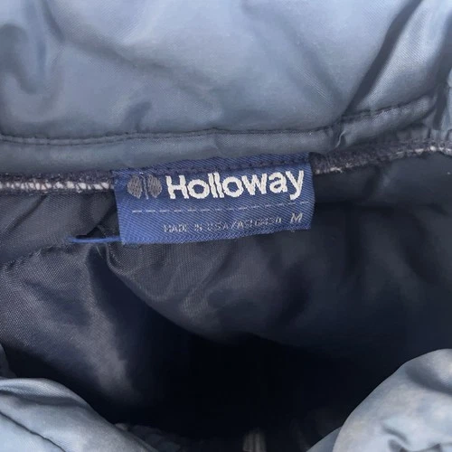 Vintage 70s Holloway Puffer Coat Jacket Weyerhauser Logo Size Medium image 7