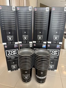 NFL Collector’s Aluminum Cups -Las Vegas Raiders 🏉 (Set Of 4 Cups)