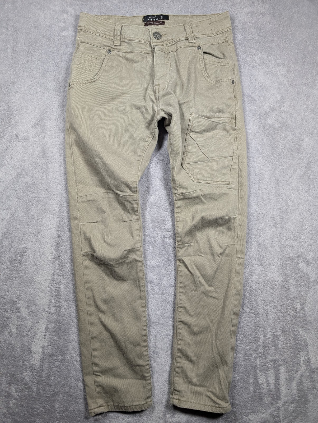 883 Police Cassady Cargo Pants Mens Size 30 Khaki Regular Fit Tactical Utility