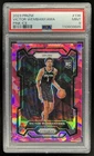 2023-24 Panini Prizm Victor Wembanyama RC Prizm Pink Ice #136 Spurs PSA 9