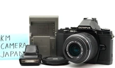 [US DUTY PAID] Olympus OM-D E-M5 Black Digital Camera [sc 1414] w 14-42 lens #10