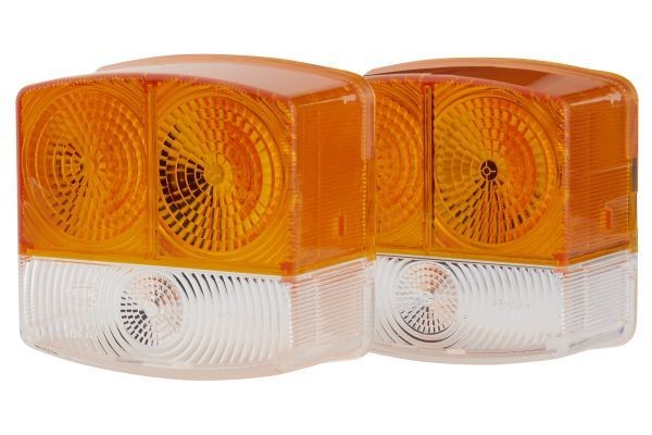 2X Hella 9EL 134 741-021 Lichtscheibe, Blinkleuchte Links-image