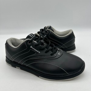 Brunswick Silk L-001 Women Size 8.5 Black FlexSlide Technology Bowling Shoes