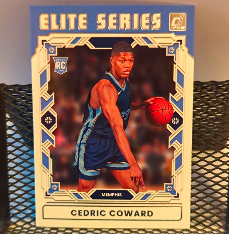 Panini 2025-26 Donruss Elite Series Cedric Coward RC Memphis Grizzlies #5