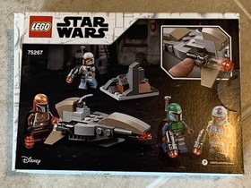 LEGO Star Wars Lot of 2 Mandalorian Battle Pack (7914 & 75267) Opened