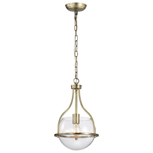 Nuvo Lighting 60/7815 Amado 10"W Pendant - Brass - Picture 6 of 6