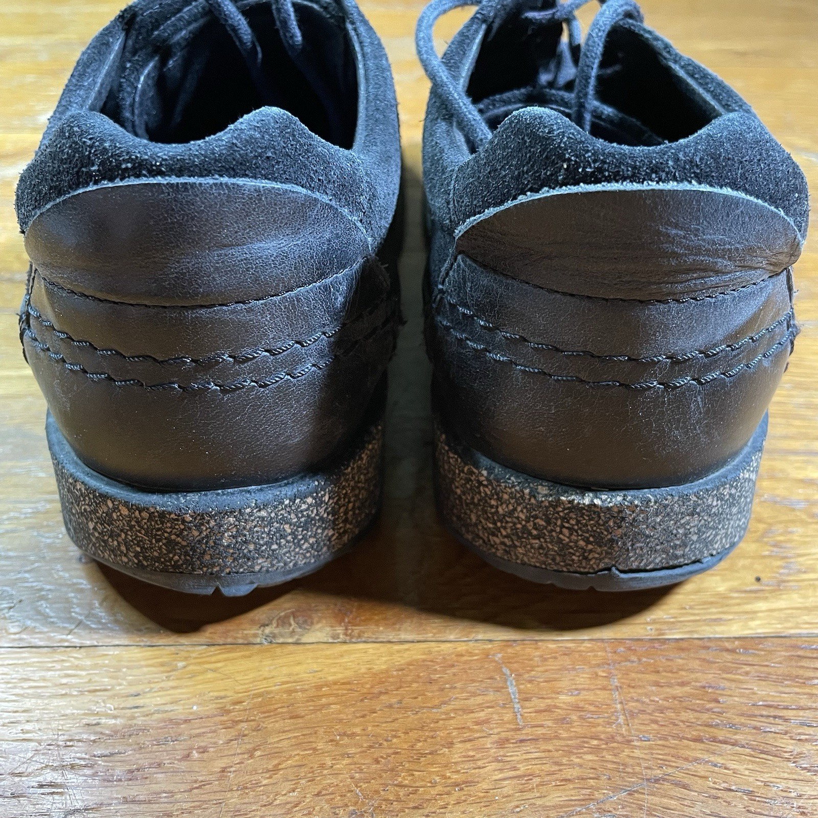 Birkenstock Honnef Low Sneaker EU 39 / Women 8.5 / Men 6 Black Suede Leather image 3