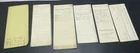 ANTIQUE CIVIL WAR DOCUMENT LOT 5 RETURN CLOTHING GEAR ROLL 67th REGT OHIO 1864