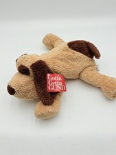 GUND Roscoe Dog Plush Brown Puppy Floppy Gotta Getta Tags 16"
