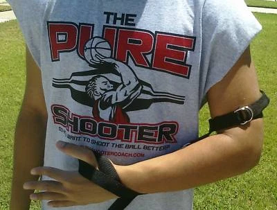 THE PURE SHOOTER STRAP/BASKETBALL SHOOTING TRAINER/ On Sale...lowest price.