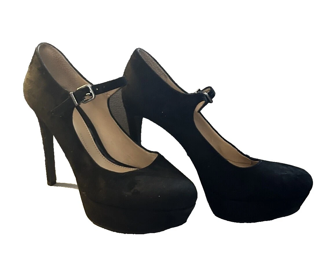 Parte superior de cuero GB con cuña para mujer