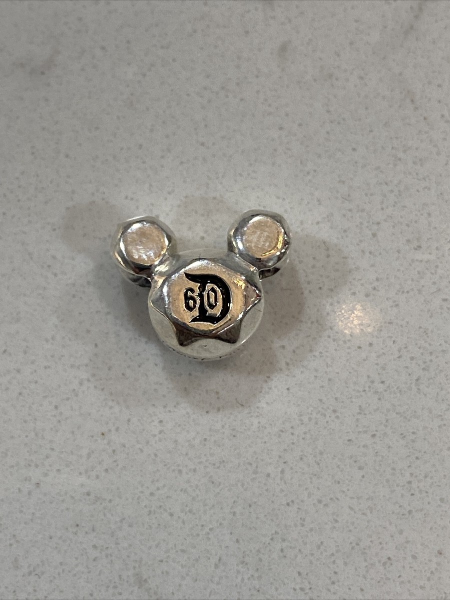 Pandora Disney Mickey Dream charm ディズニー Pandora - Disney, Mickey Mouse Double Dangle Charm, Rose