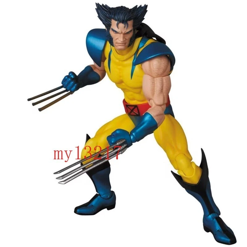 Stock de EE. UU. MAFEX No.096 Wolverine versión de cómic Figura de acción X-MEN 6 pulgadas regalo en caja Foto 3 de 4