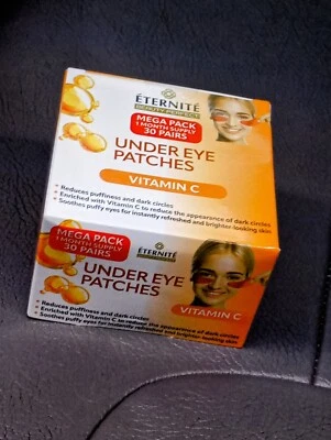 Eternite Under Eye Patchs Vitamin C. Mega Pack. 30 Pairs.