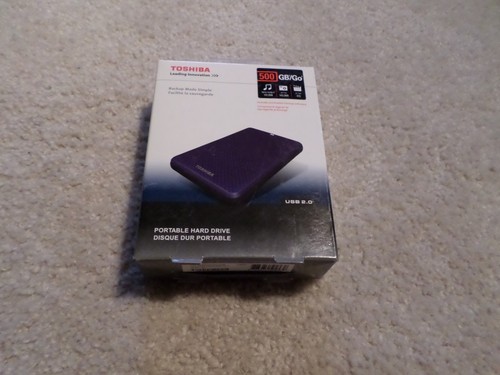 Disco duro externo portátil Toshiba 500 GB E05A050 DAU2XM - Imagen 2 de 4