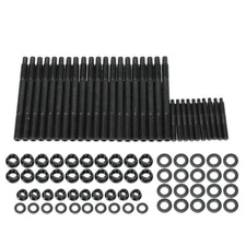 Black Head Studs Bolts Kit For 2004-2020 Chevy GM 4.8L 5.3L 5.7L 6.0L 6.2L 7.0L