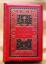 DIKTER August Strindberg 1883 1st Swedish Albert Bonniers Gorgeous Red Leather