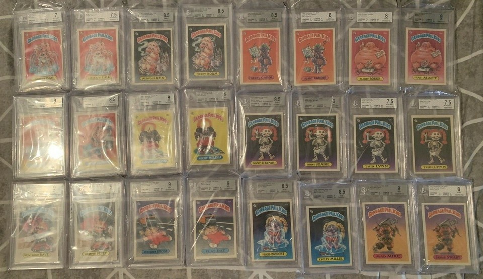 Garbage Pail Kids Chrome 4 Set Base 88 Carte + Involucro Vuoto - Usato, Senza Subset New Art
