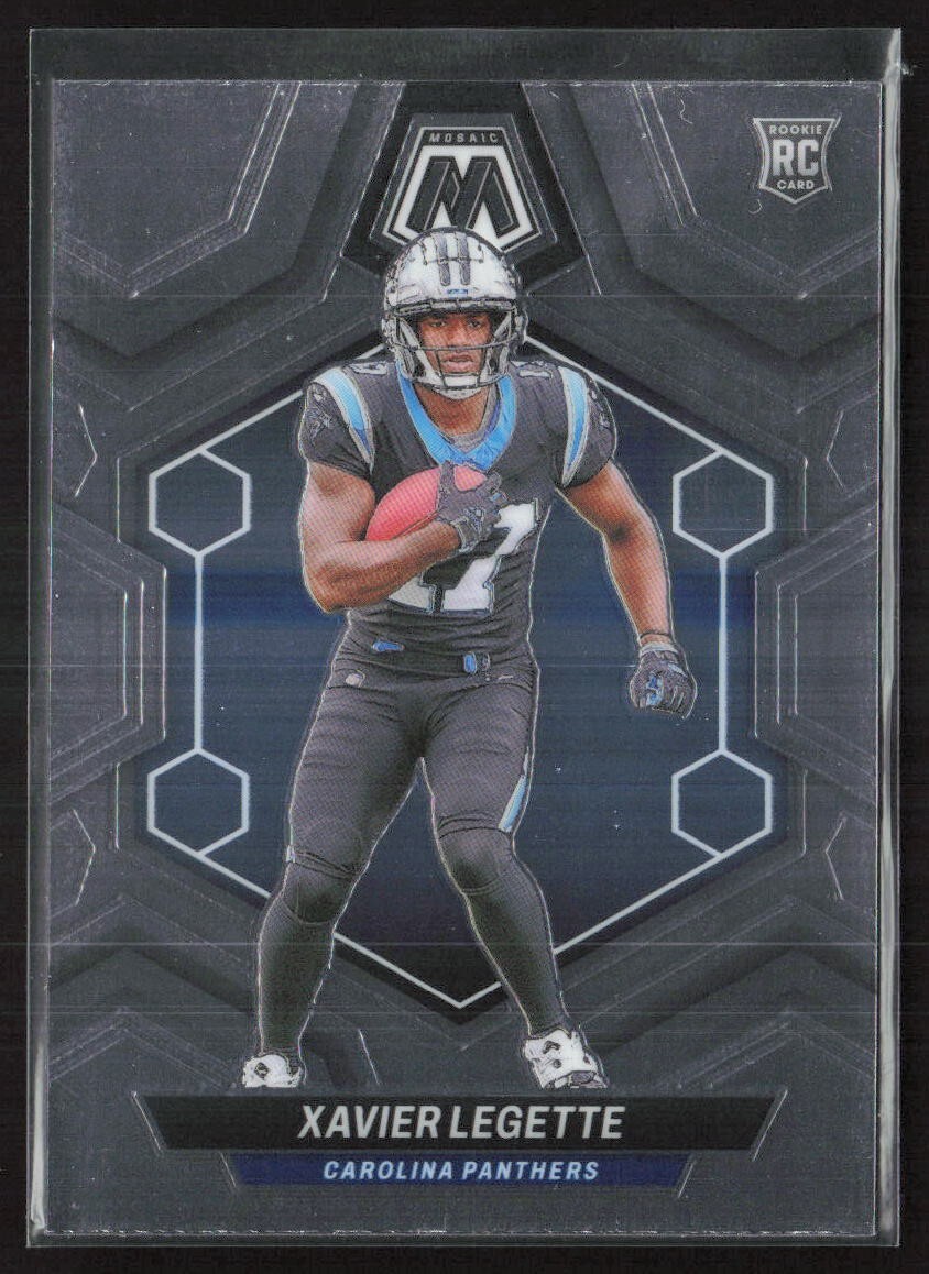 2024 Panini Mosaic Xavier Legette #332 Base Rookie Card RC Carolina Panthers